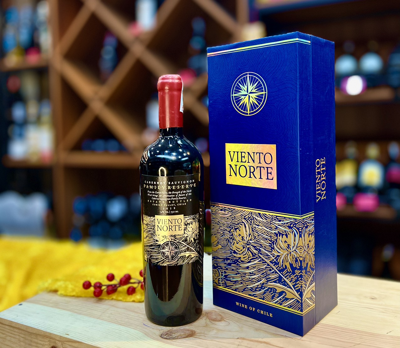 Rượu vang đỏ ngon Viento Norte - Familia Reserva