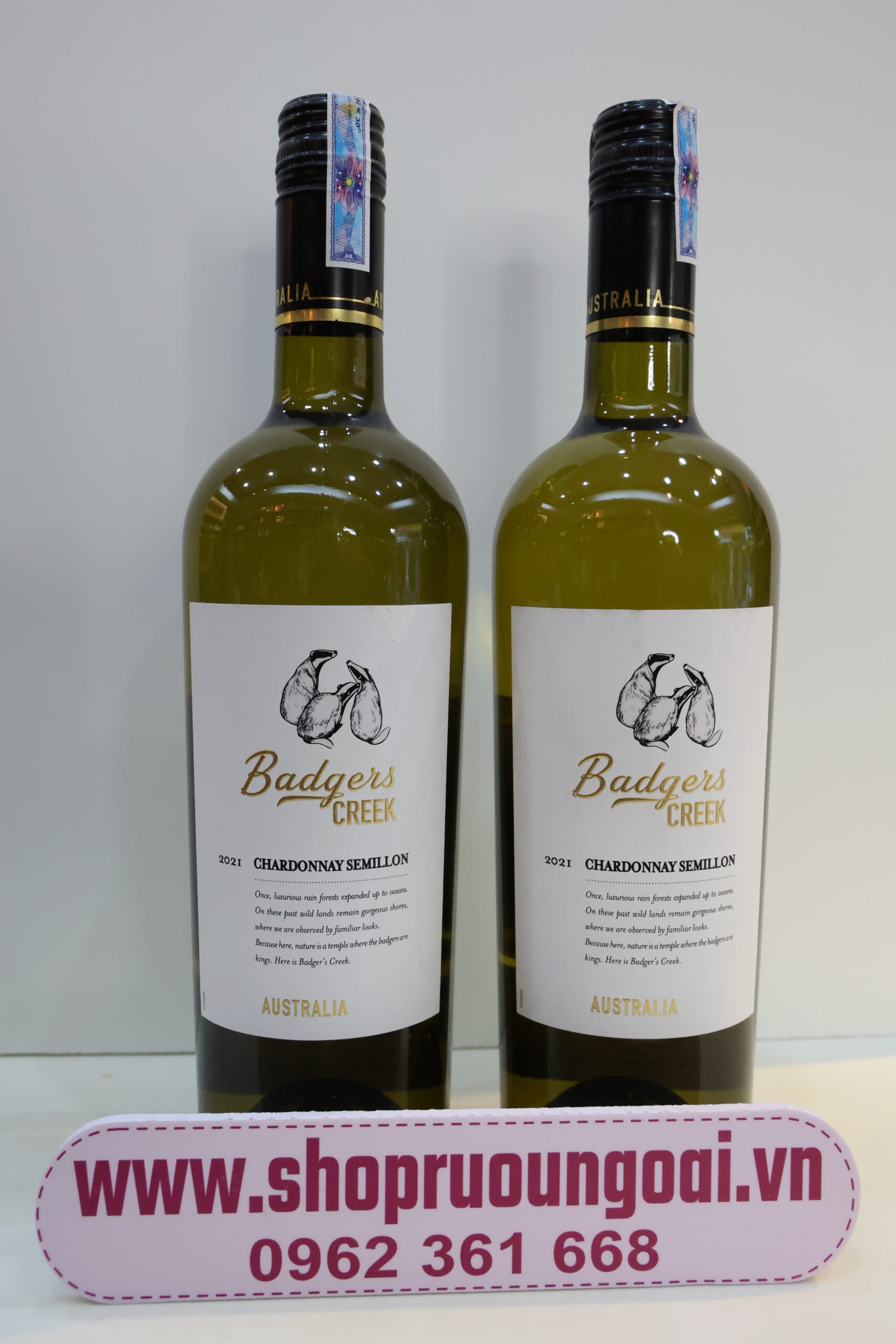 Rượu vang Úc Badgers Creek
