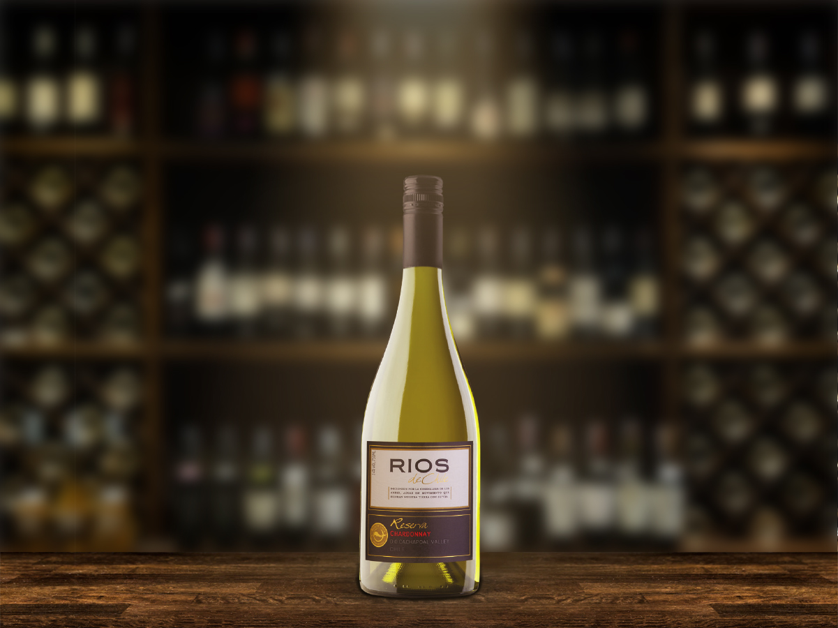 Rượu vang trắng Chile Rios de Chile Reserva Chardonnay