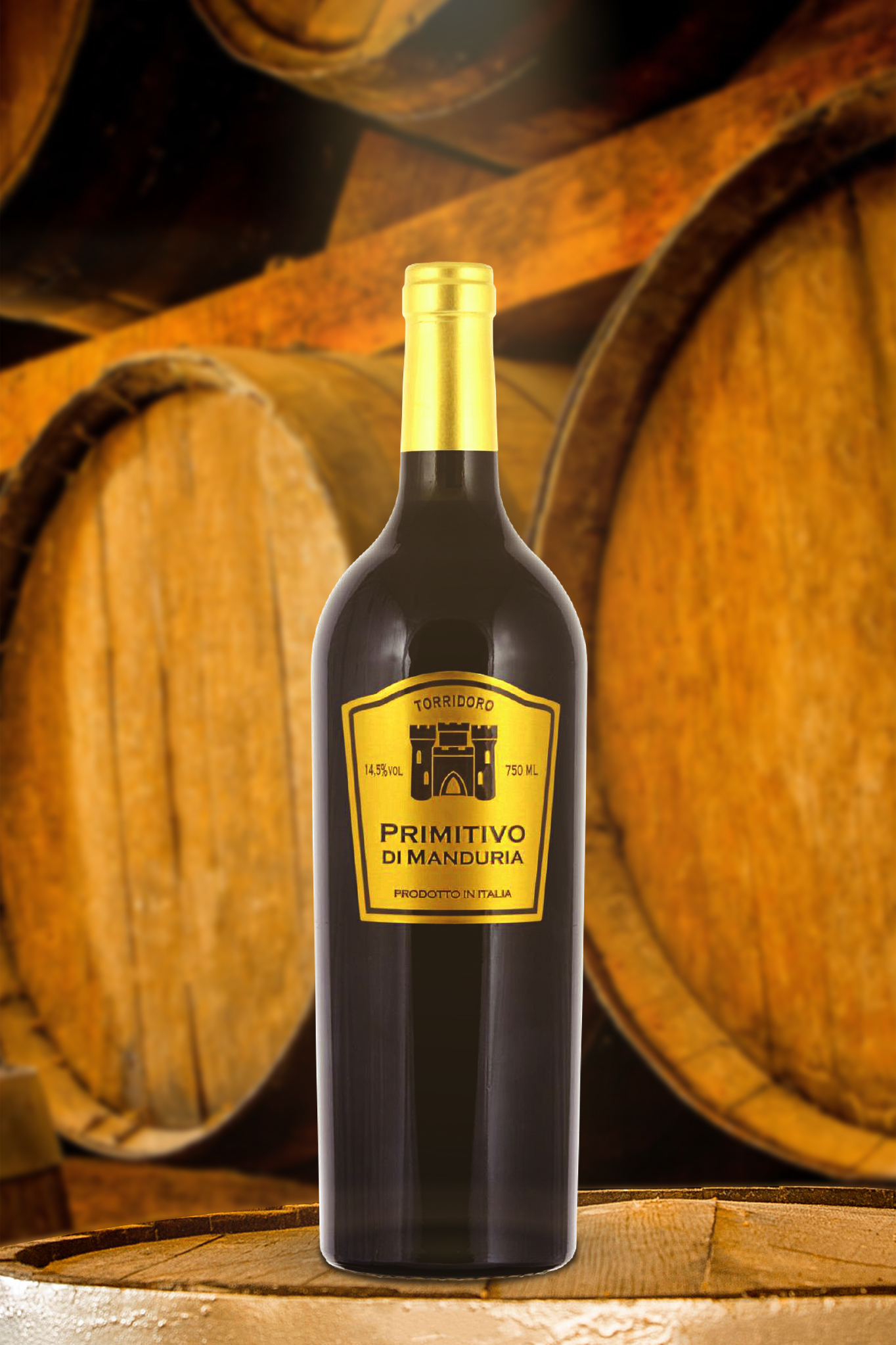 Rượu vang Ý Torri D’oro Primitivo di Manduria