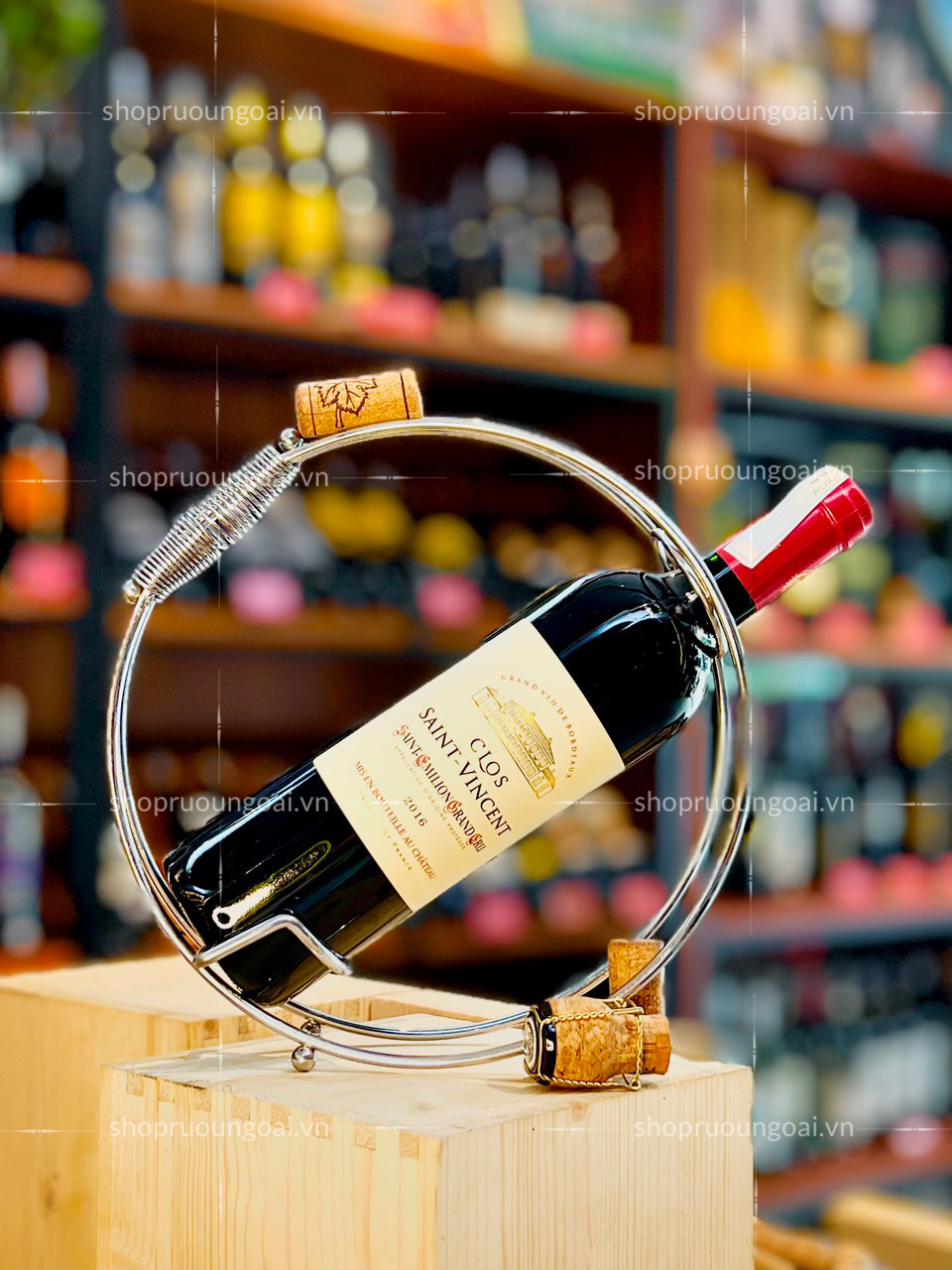 Rượu vang đỏ Pháp Clos Saint Vincent