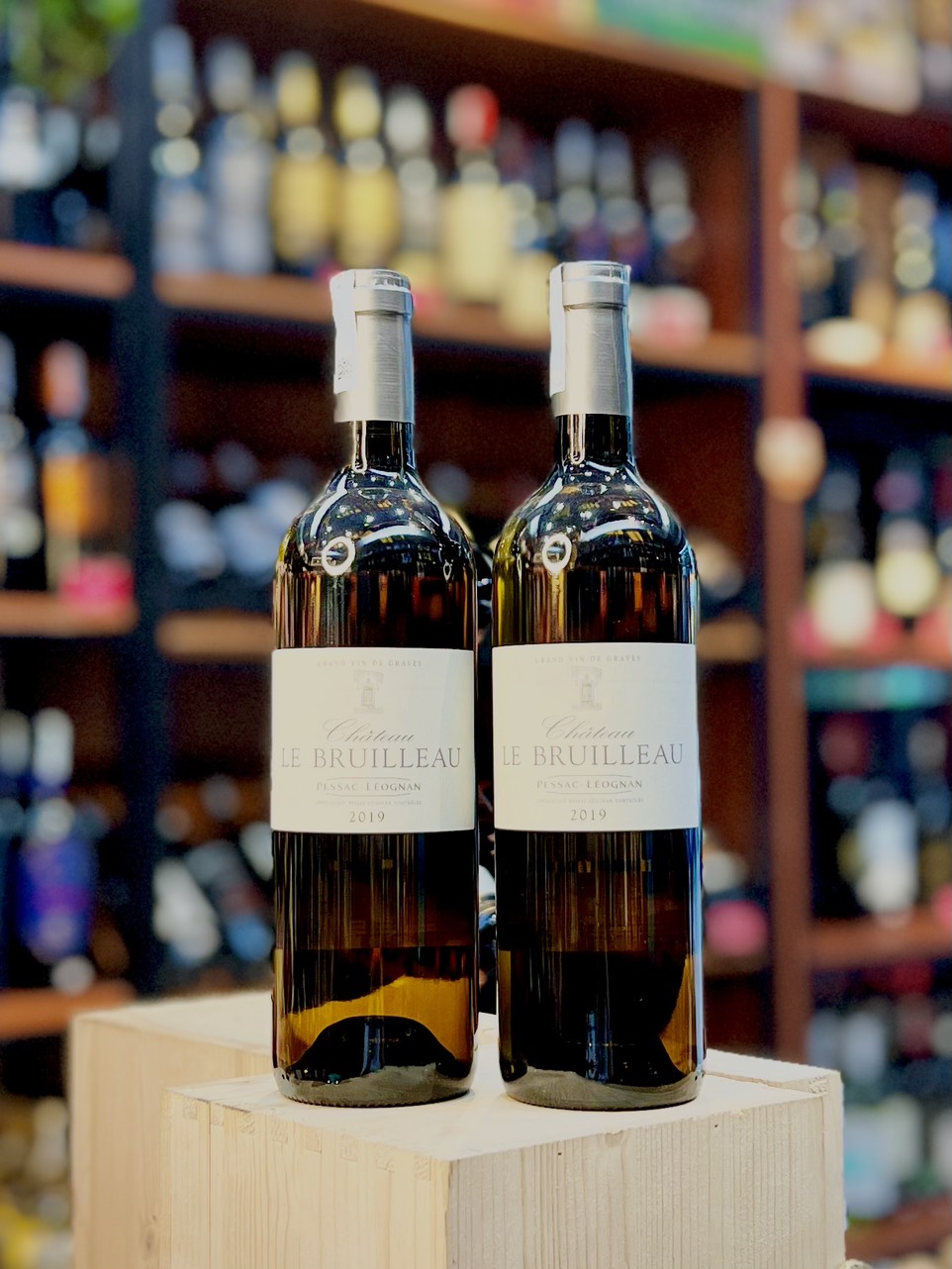 Rượu vang Pháp nhập khẩu Chateau Le Bruilleau