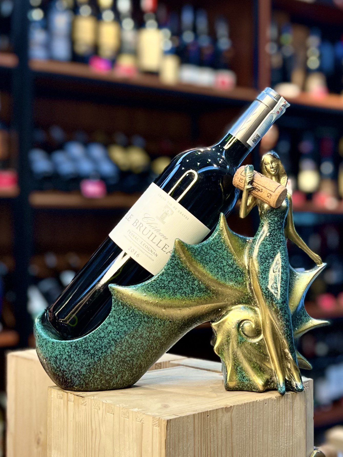 rượu vang đỏ Pháp nhập khẩu Chateau Le Bruilleau