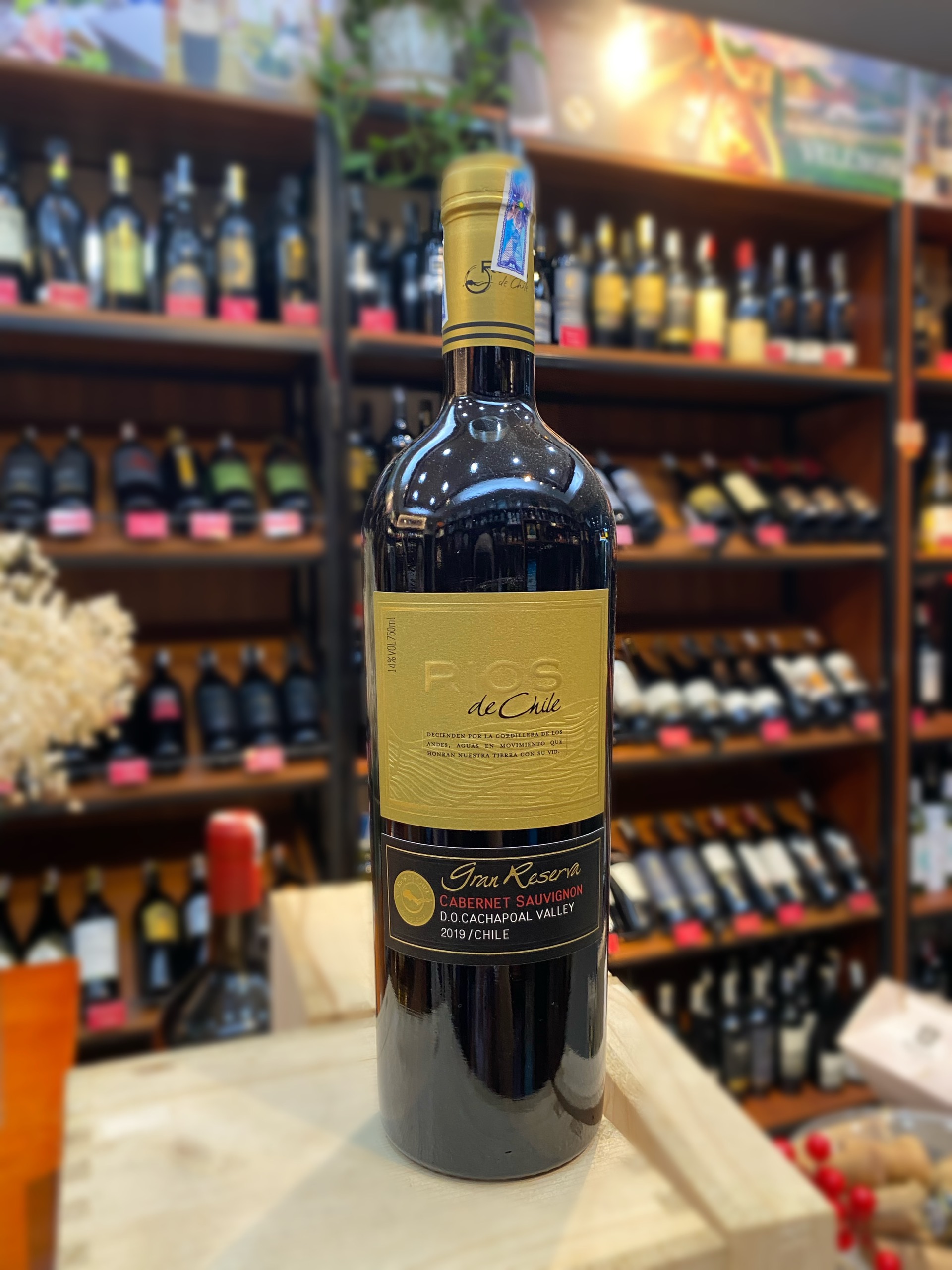 Rượu vang đỏ ngon Chile Rios Gran Reserva