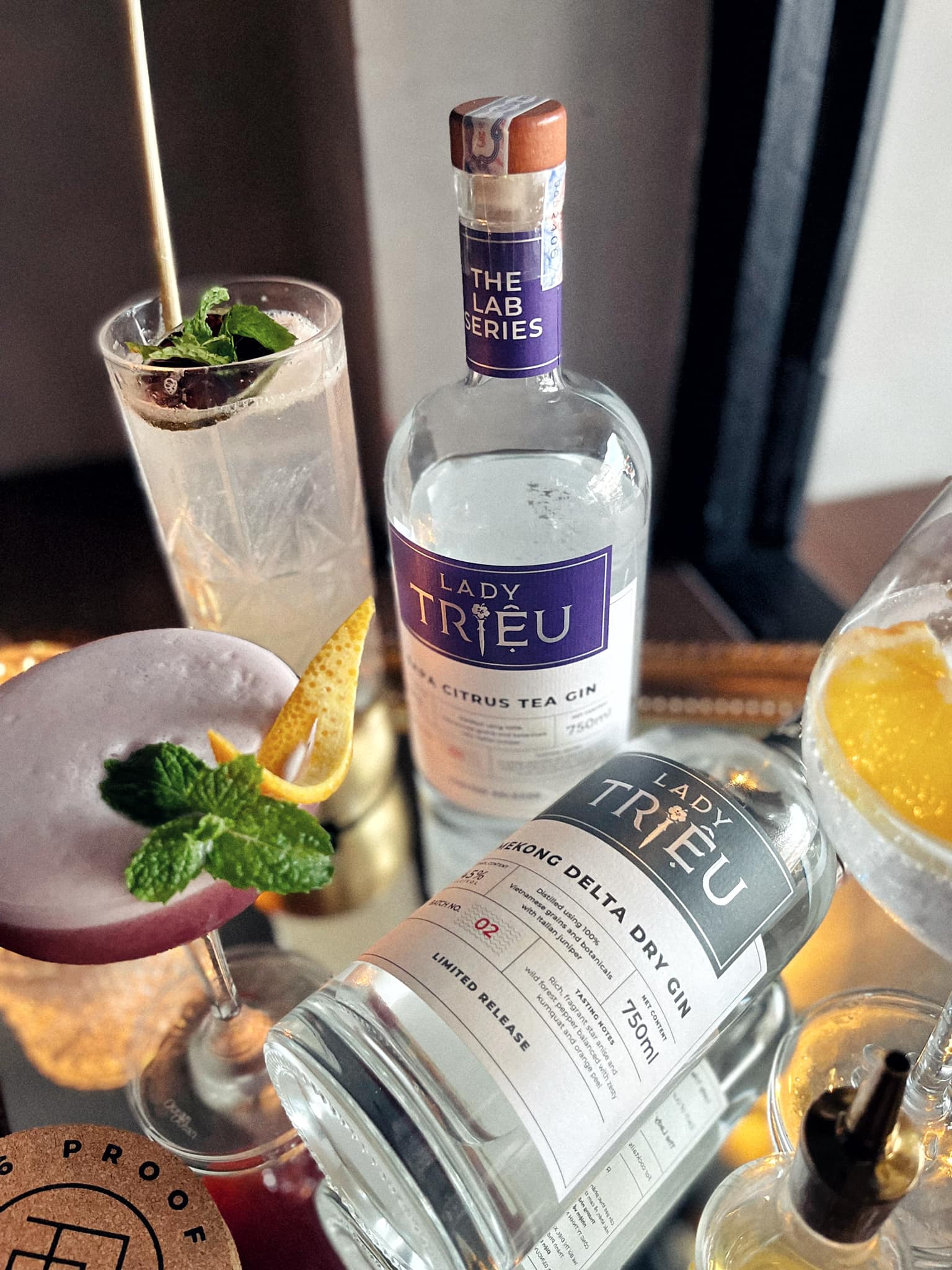 Rượu Lady Triệu Sapa Citrus Tea Gin