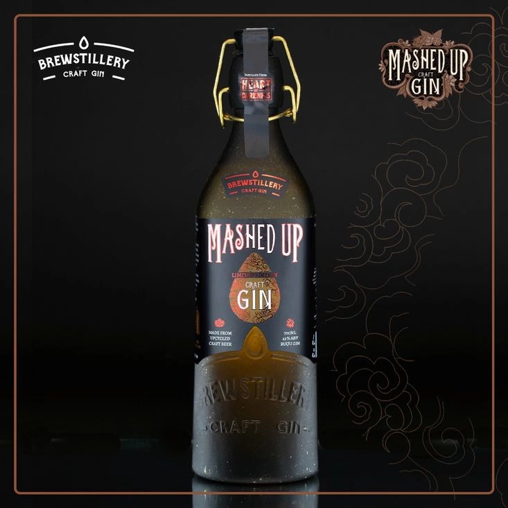 Rượu Brewstillery Mashed Up Gin - Heart Of Darkness
