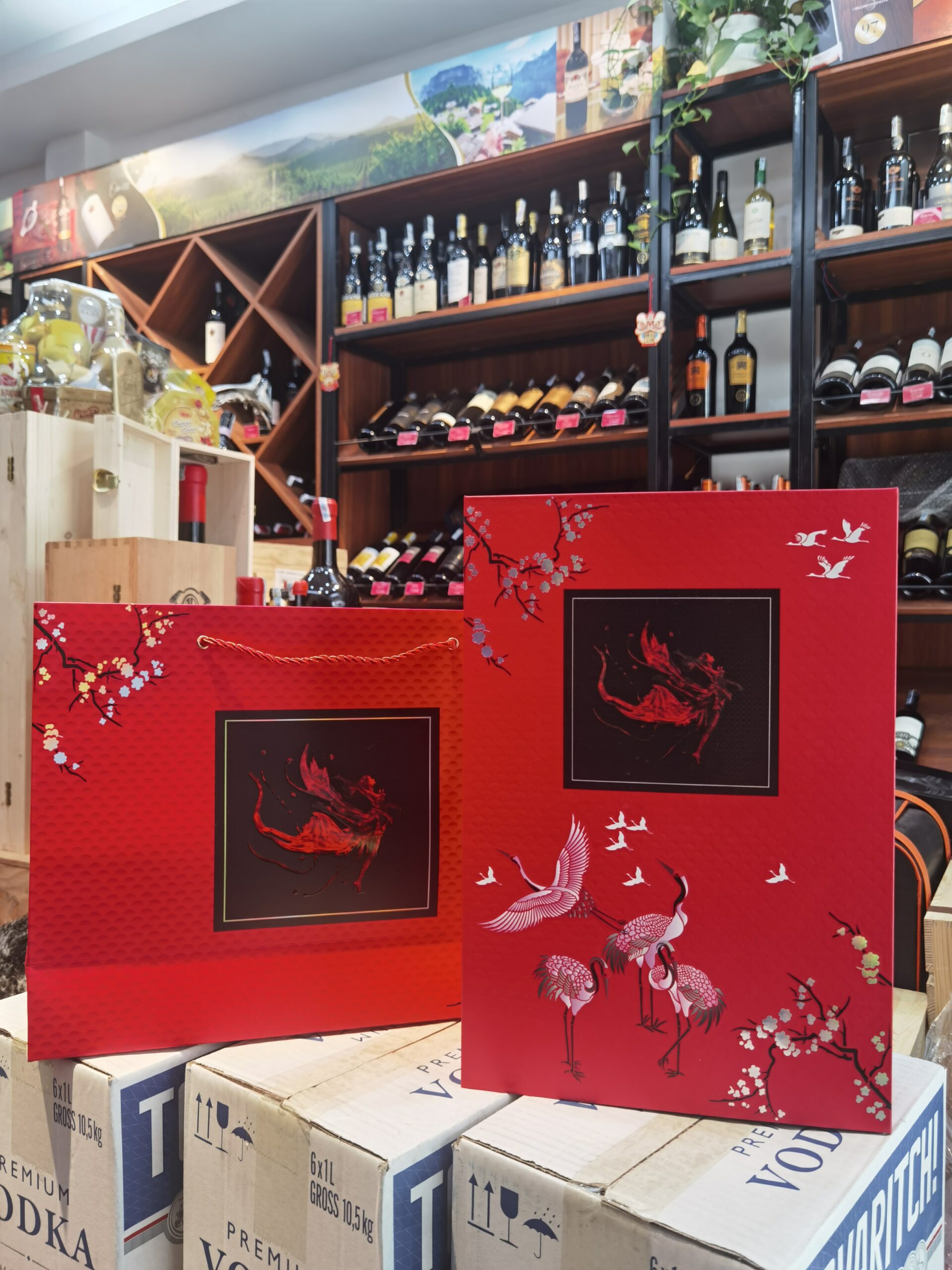Hộp quà tết đẹp ở Hà Nội